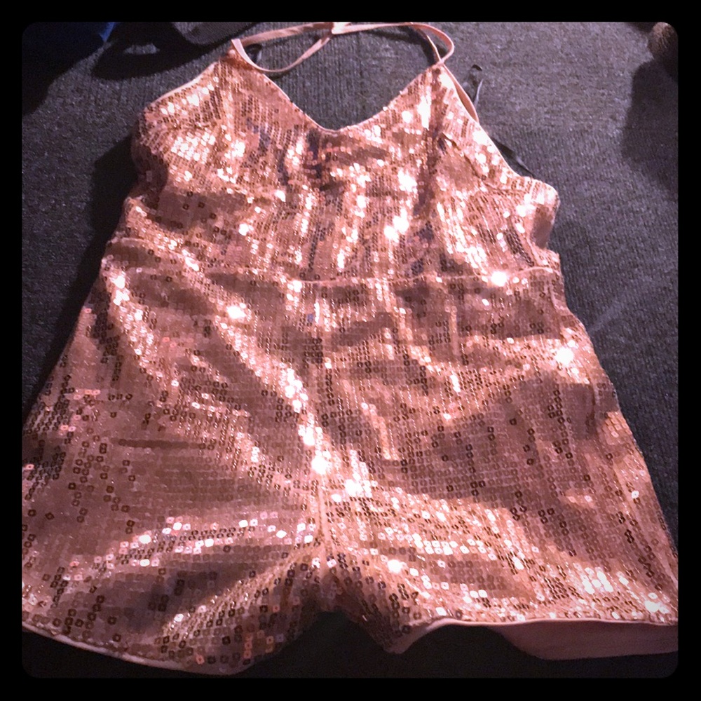 Sequin romper